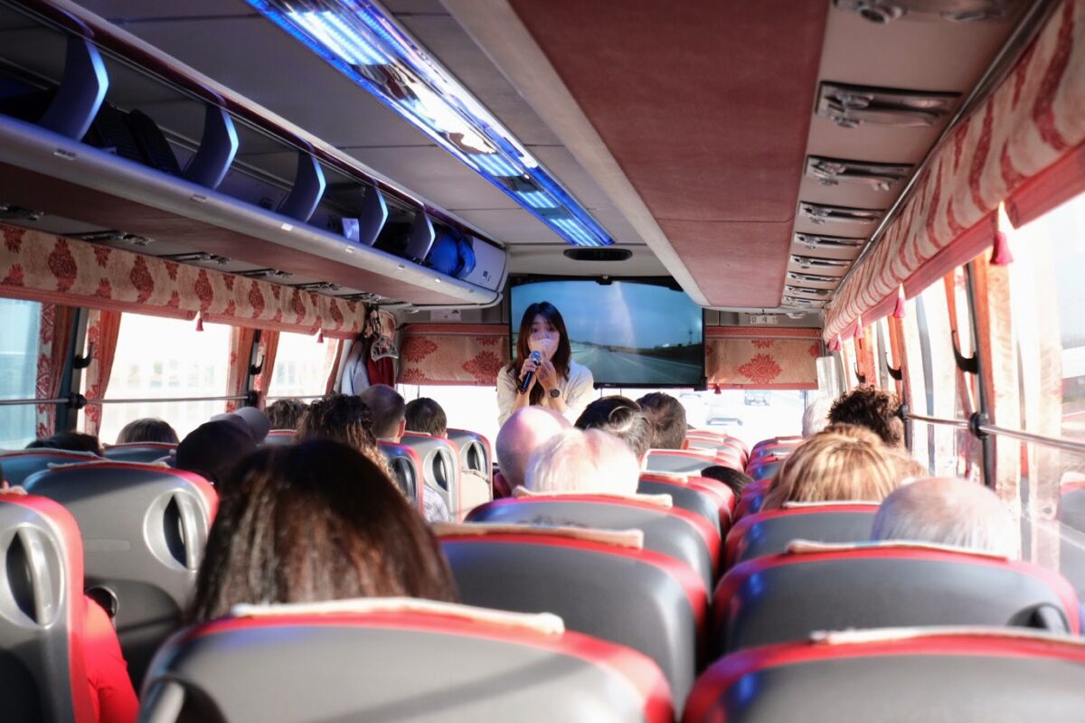 tour bus DMZ