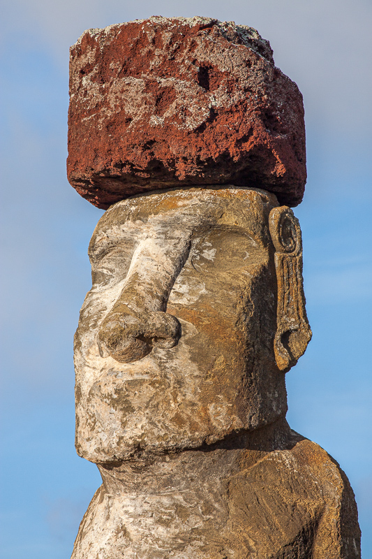 Moai bij Ahu Tongariki