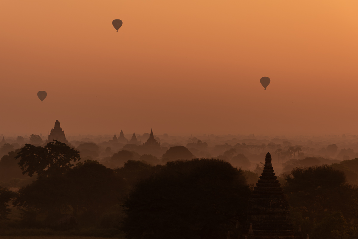 De tempelstad Bagan