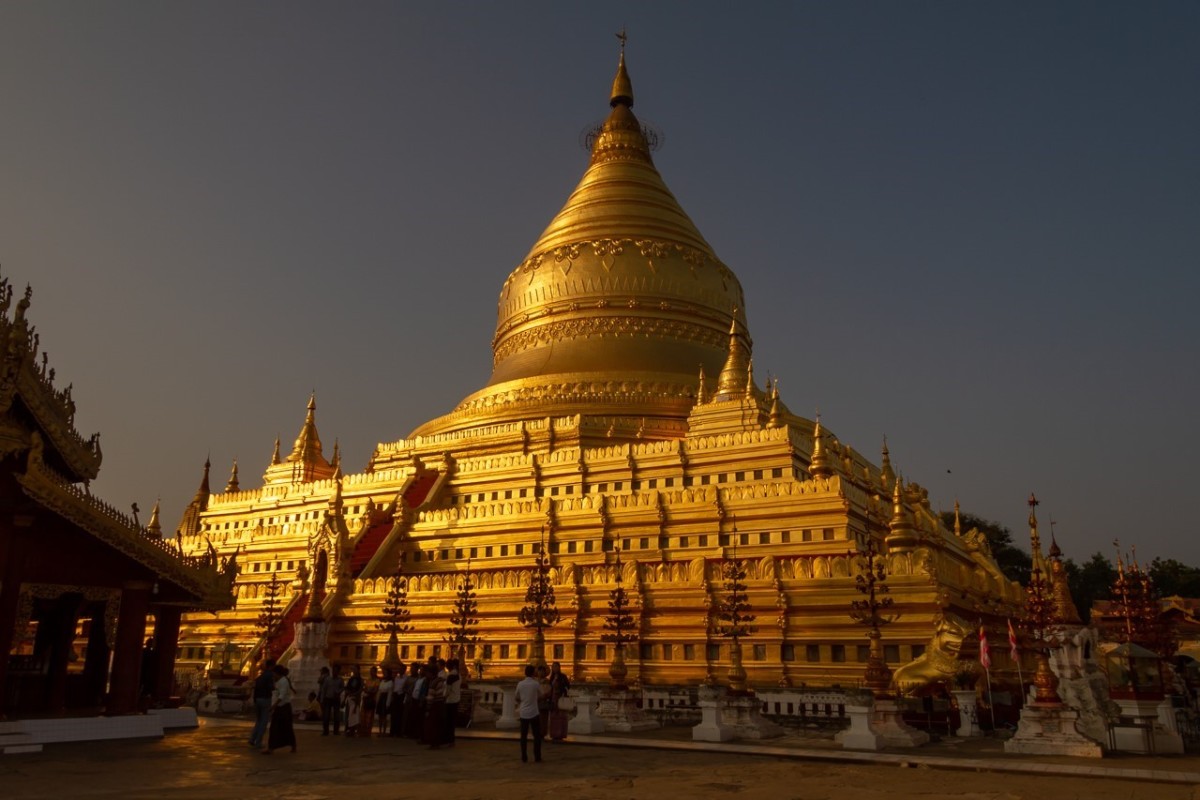 Schwedagon Pagode in Yangon