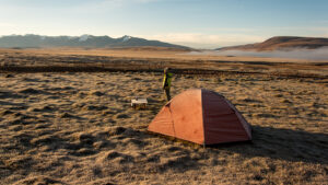 kamperen mongolie