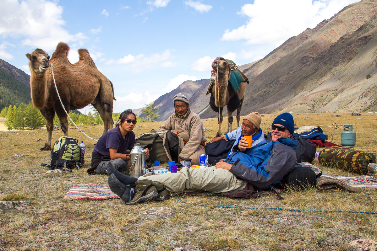 lunch trekking mongolie