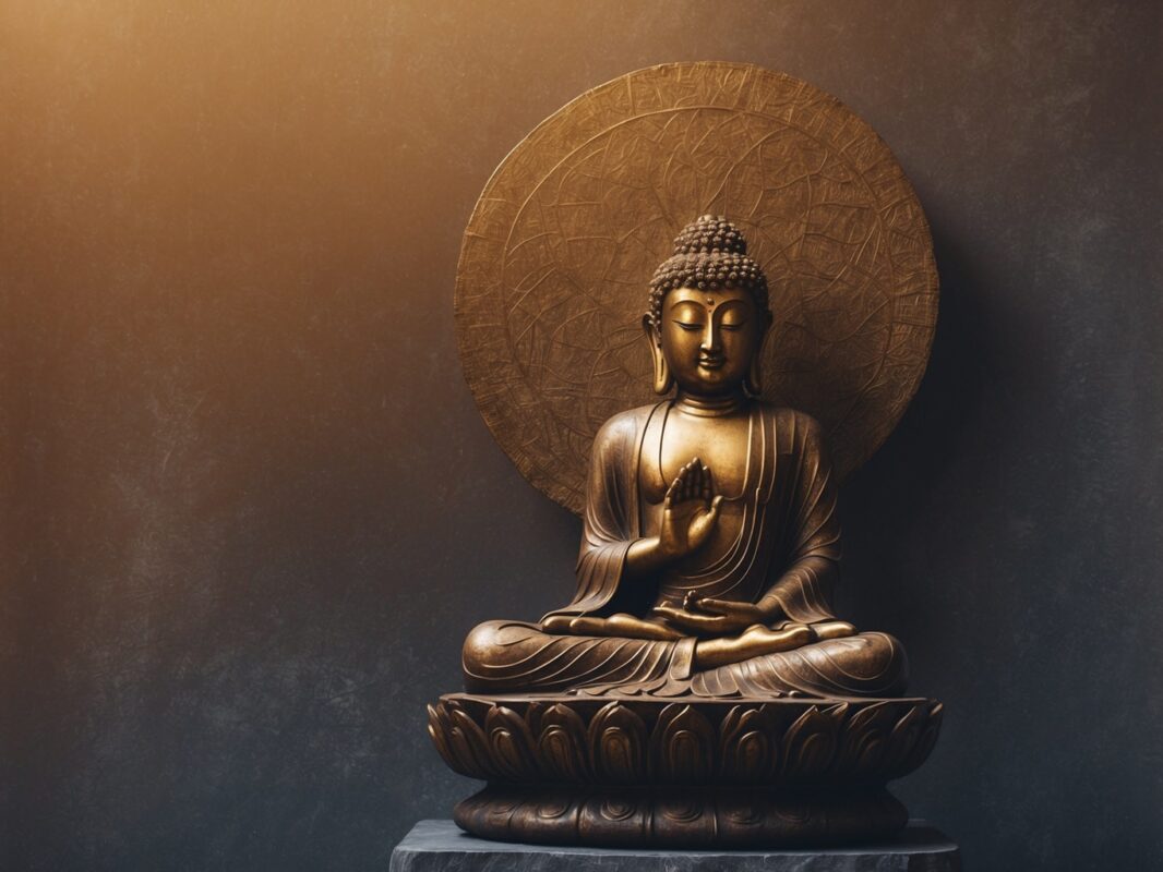 Boeddha in museum in Seoul