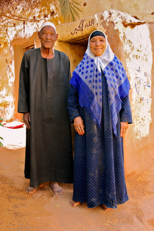 Gastvrij echtpaar in Balat