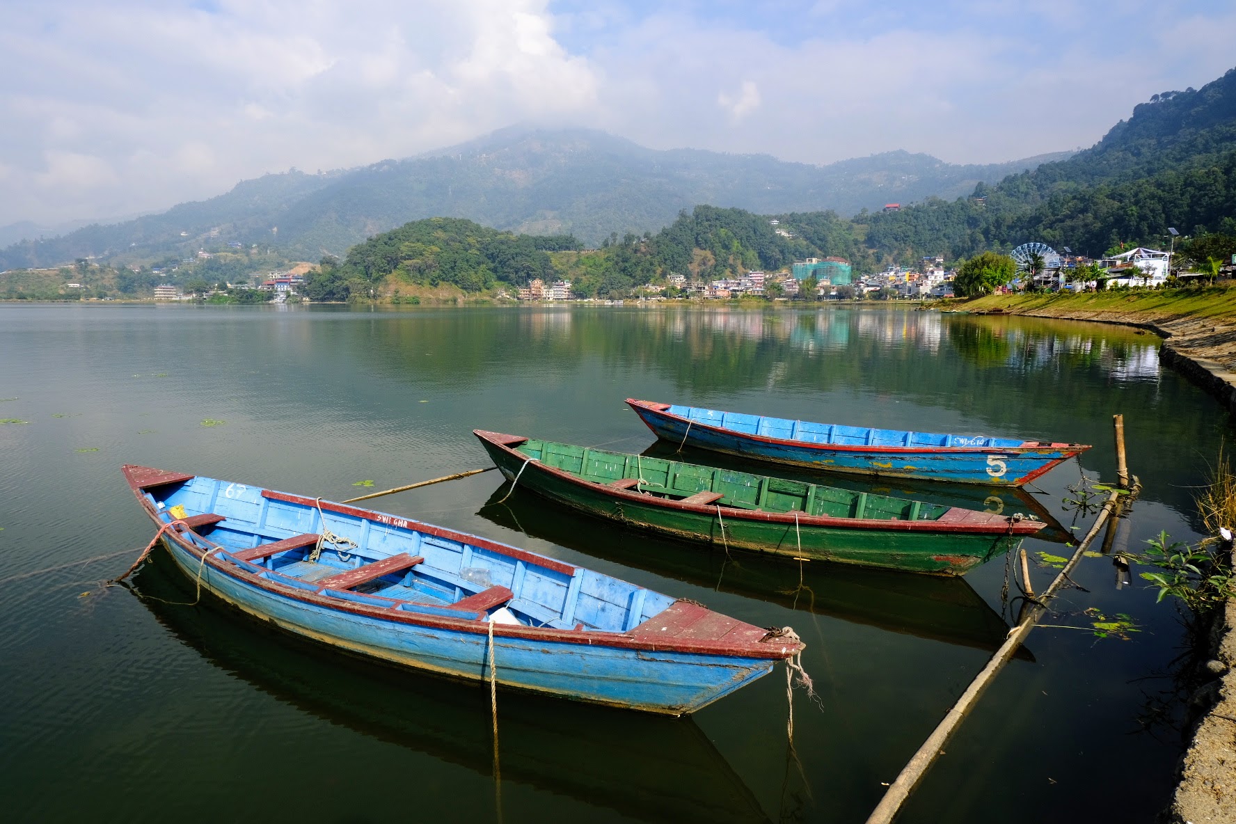 Phewa-Lake en Lakeside