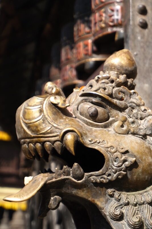 Tempelbeeld, Swayambhunath