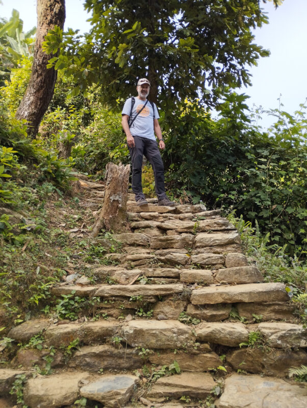 Hike naar World Peace Pagoda