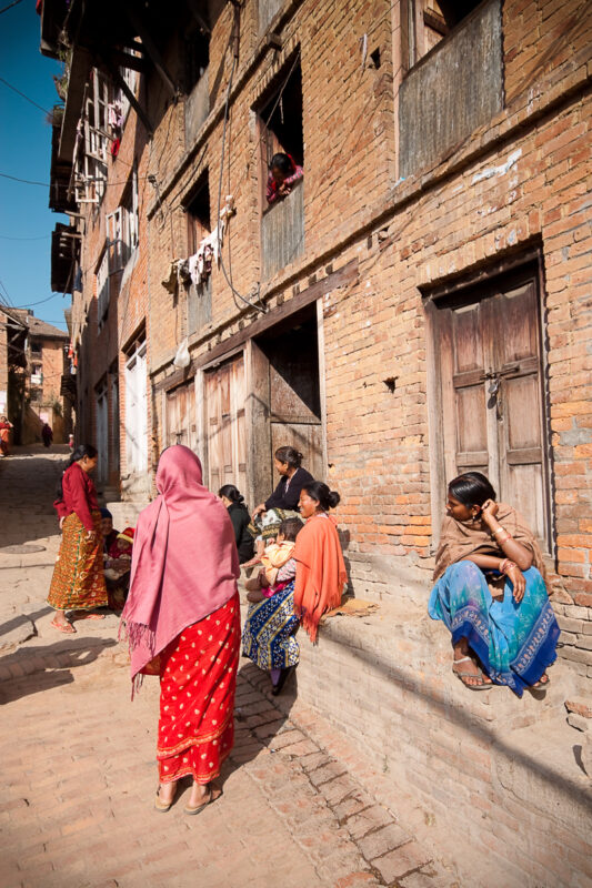 Straatbeeld Bhaktapur