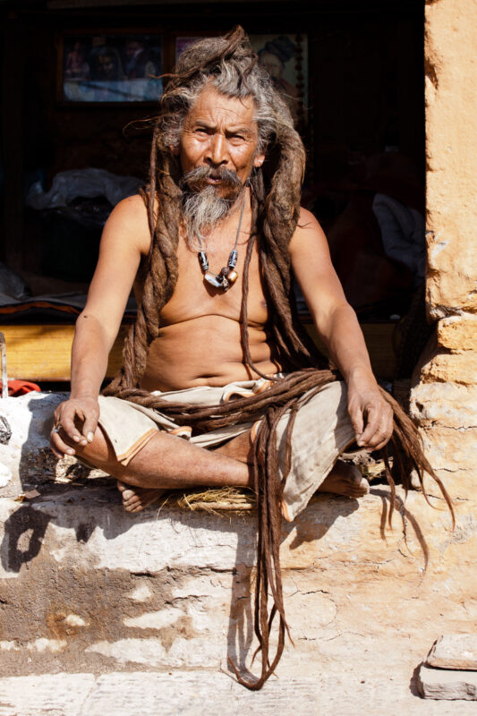 Sadhu bij Pashupatinath