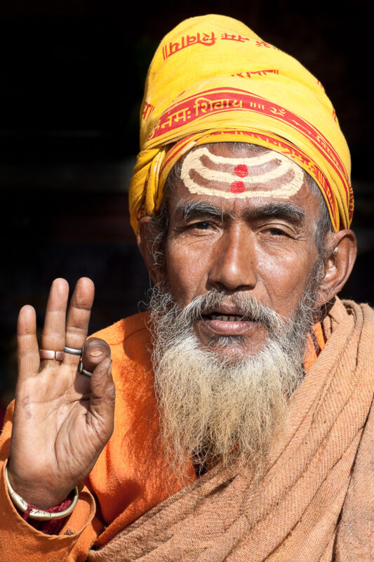 Sadhu bij Pashupatinath