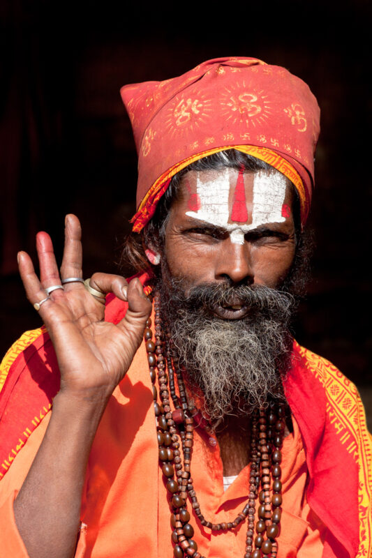 Sadhu bij Pashupatinath