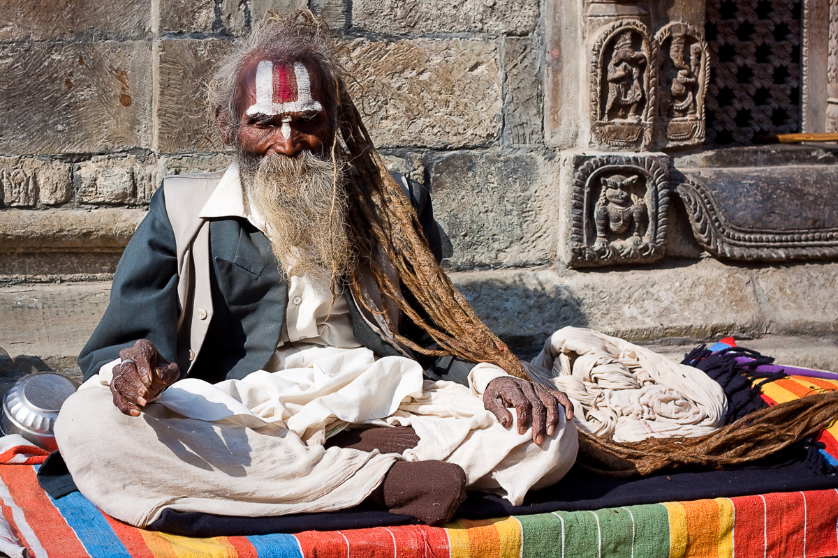 Sadhu bij Pashupatinath