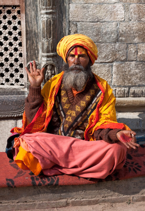 Sadhu bij Pashupatinath