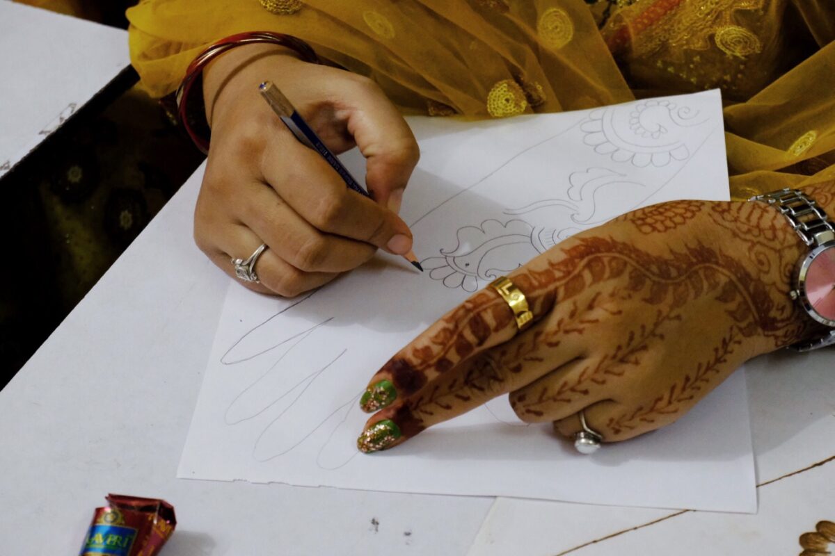 Mehndi Patronen