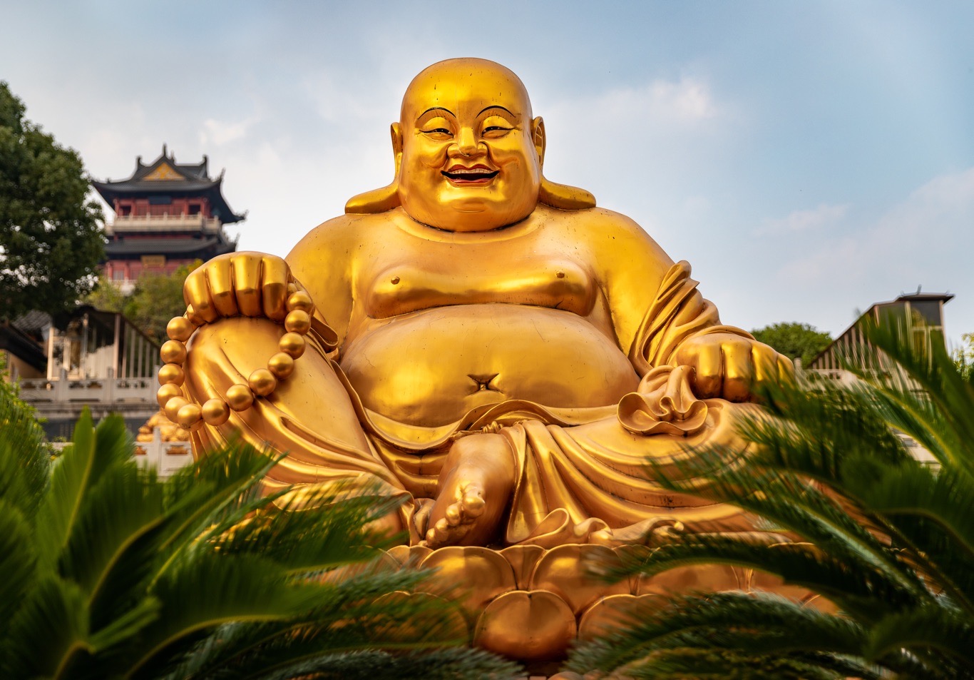 Budai, de lachende Boeddha 