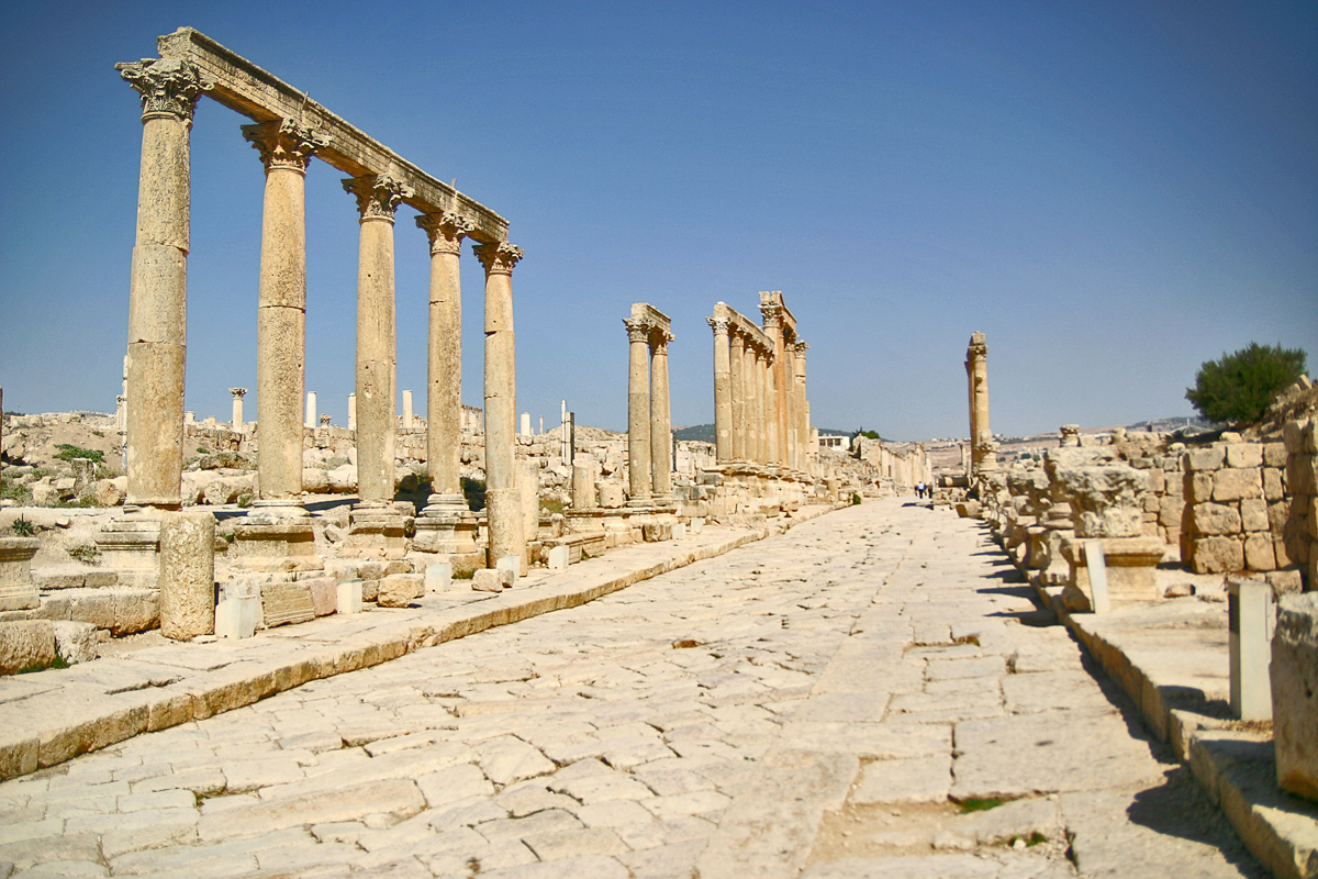 Oude Romeinse stad Jerash