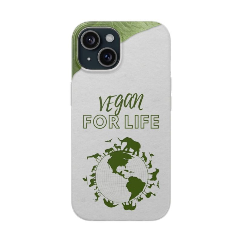 Vegan for life telefoonhoesjes