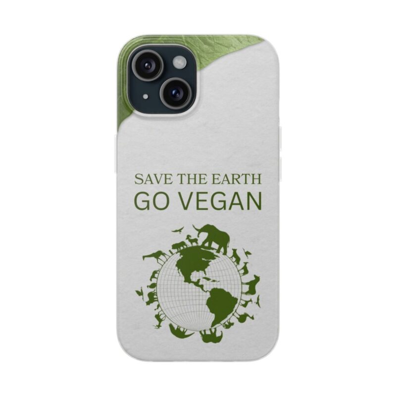 Go Vegan telefoonhoesje