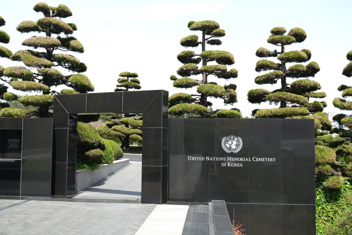 UN Memorial Cemetery in Busan