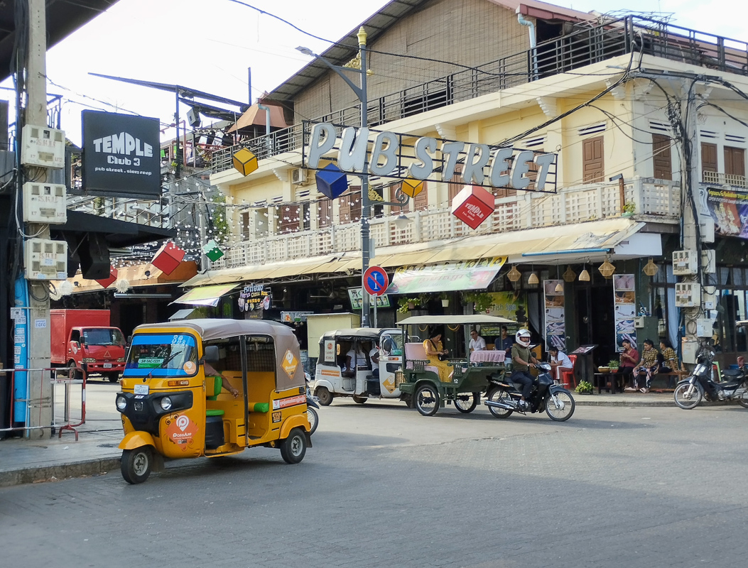 Pub Street in Siem Reap