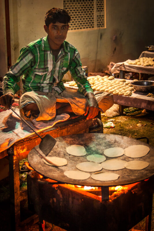 Chapati is Indiaas platbrood