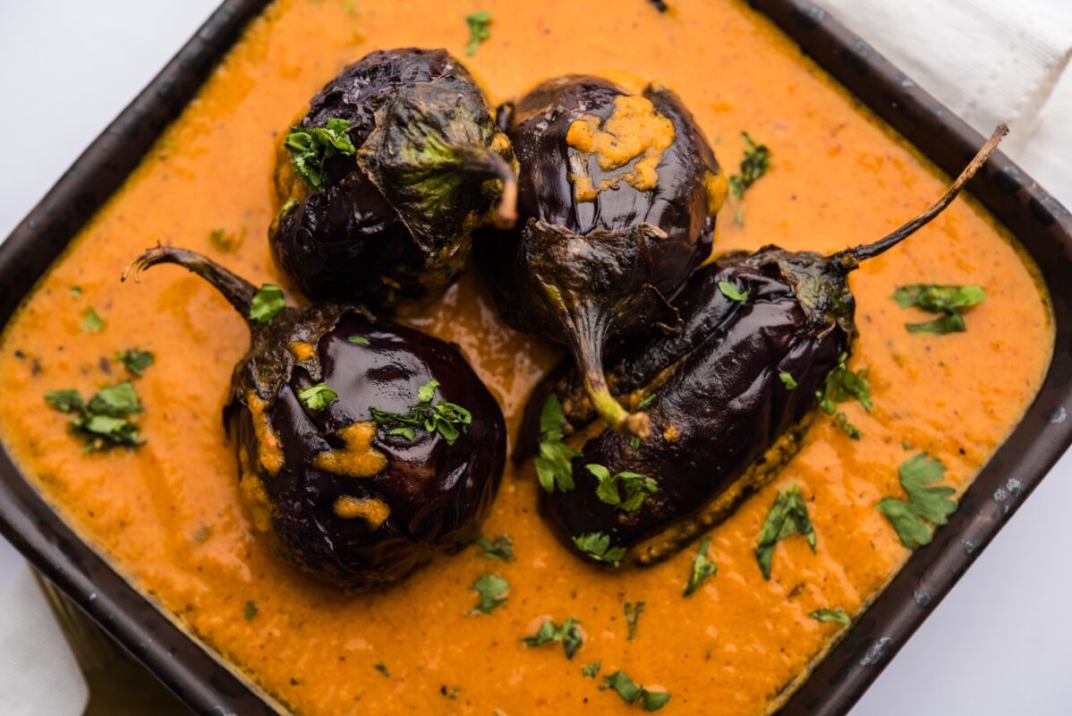 Baingan masala, Indiase aubergine curry