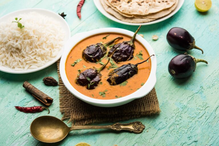 Baingan masala, Indiase aubergine curry