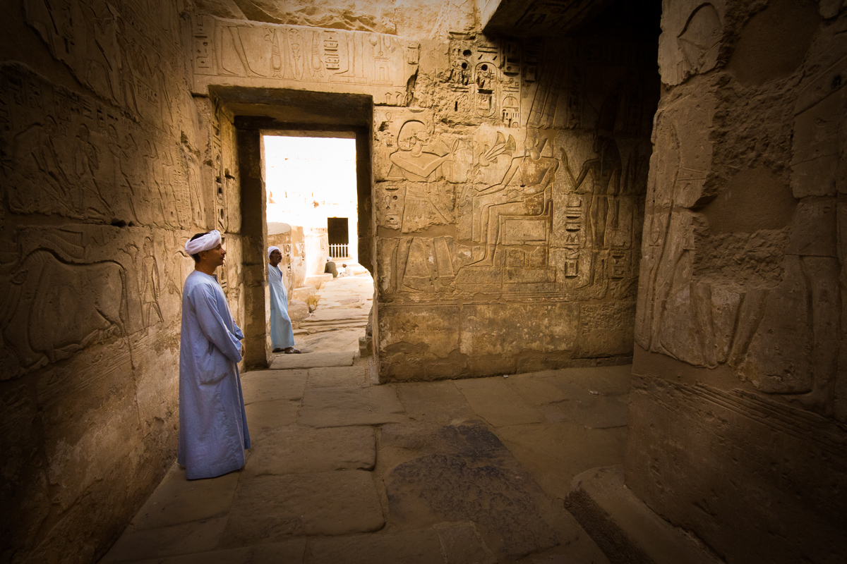 Medinet Habu tempels Egypte