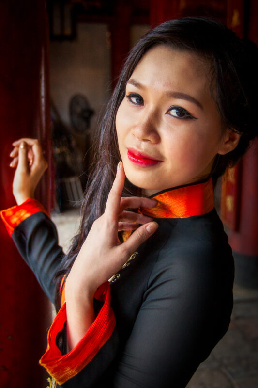 Portret foto Noord-Vietnam