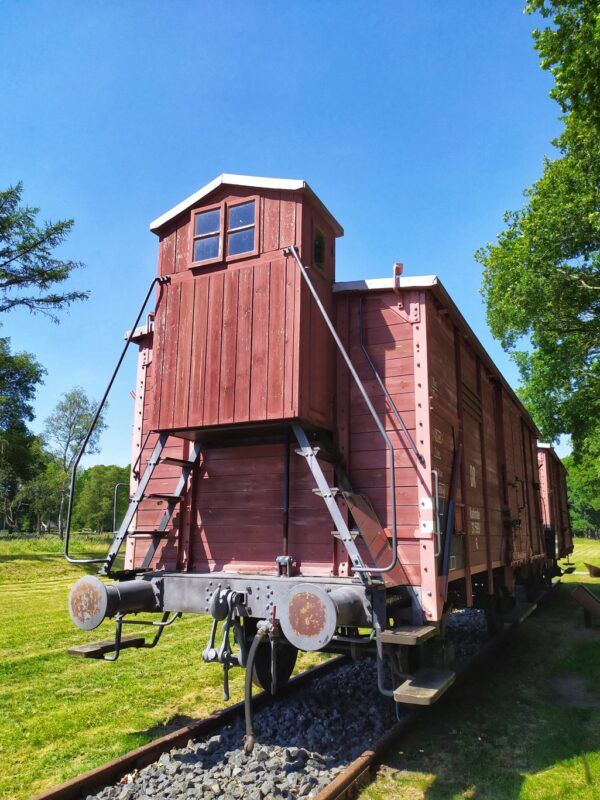 Treinwagon uit de Tweede Wereldoorlog