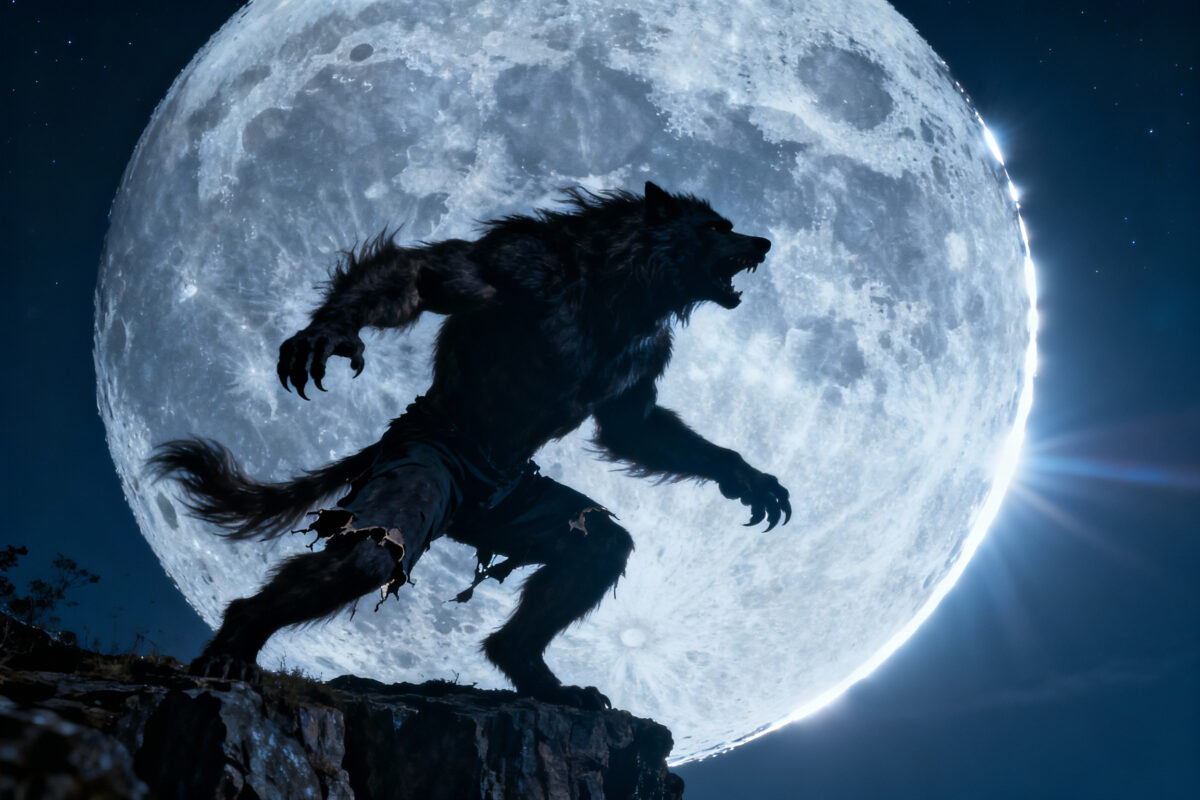 Een weerwolf is een mythologische figuur