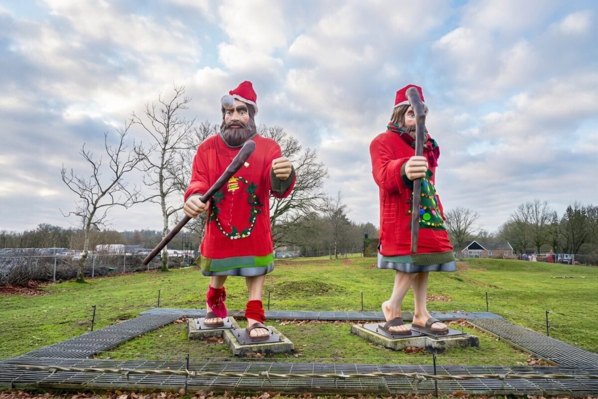 Ellert en Brammert in Schoonoord.