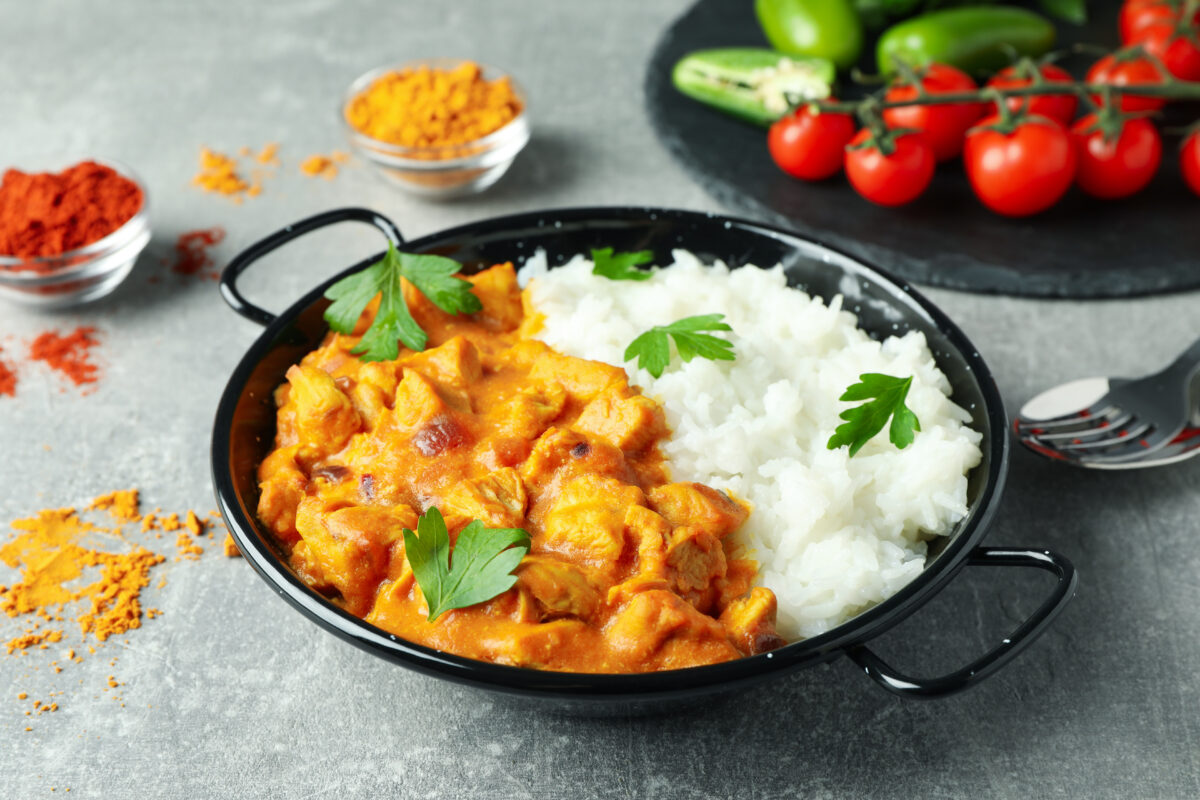 Vegetarische tikka masala