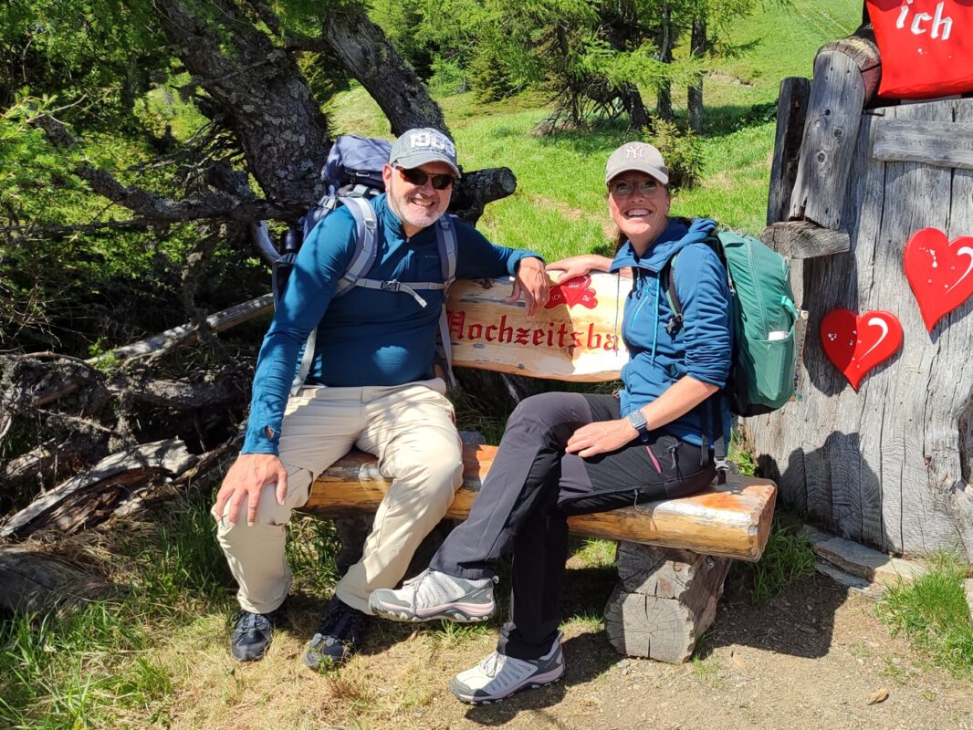 Jan en Petra in Oostenrijk 